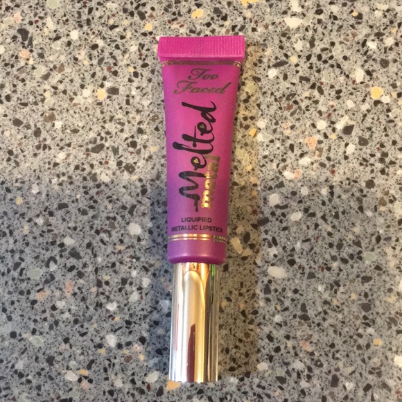 NEW Too Faced Melted Liquified Metallic Lipsick - Picture 2 of 4